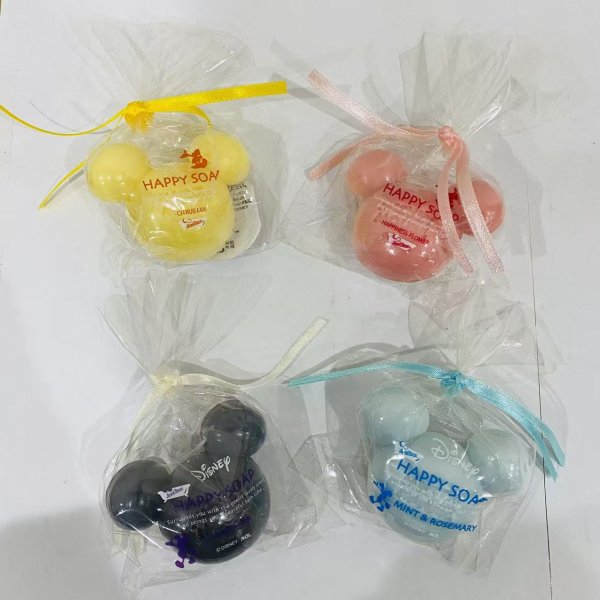 画像1: ディズニー石鹸プチギフト　ミッキーのハッピーソープ（ミッキーマウスソープ） (1)