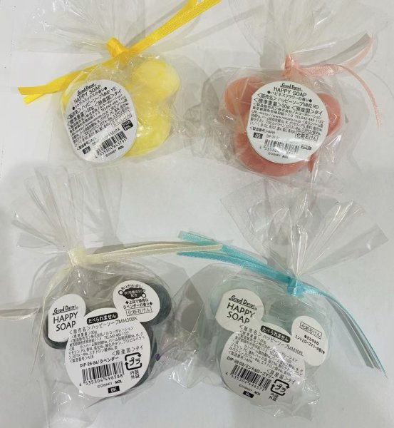 画像2: ディズニー石鹸プチギフト　ミッキーのハッピーソープ（ミッキーマウスソープ） (2)