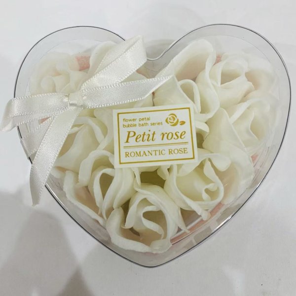 画像1: フラワーペタルバブルバス プチローズ　ロマンティックローズの香り (1)