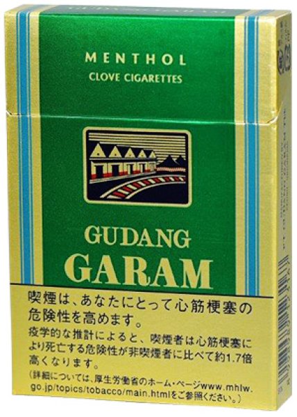 画像1: ガラム・メンソール（１６）1カートン（10個入） (1)