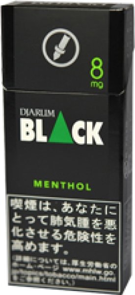 画像1: ジャルム・ブラック・メンソール・８　1カートン（10個入） (1)